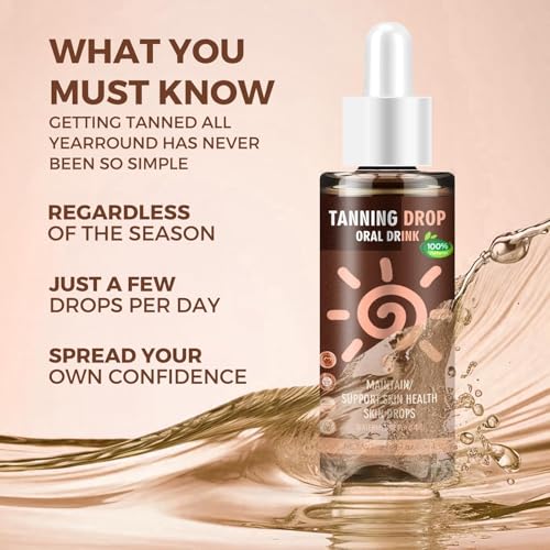 Oral Tanning Drops - Sunless Glow Supplement, Watermelon