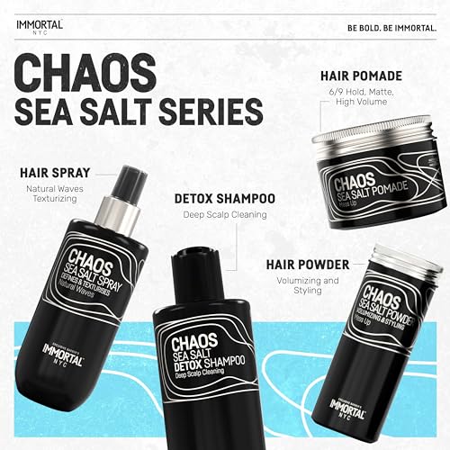 Immortal NYC Chaos Sea Salt Spray 8.45oz | Natural Waves