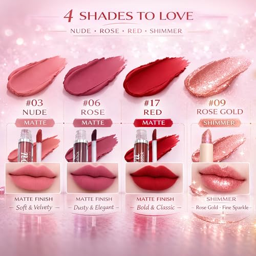 All-In-One Makeup Kit for Beginners & Teens with Eyeshadow, Foundation & Brushes