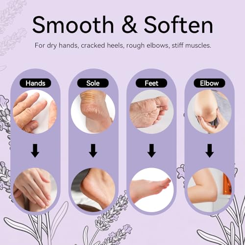 ROSEPIL Lavender Paraffin Wax Refills for Hands & Feet - 10 Pack (4.4 lbs)