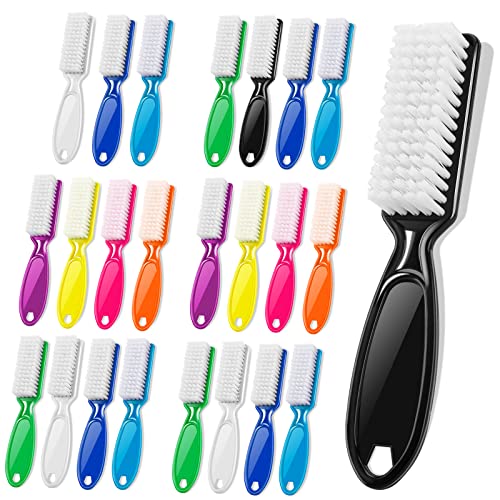 24 Pcs Nail Brush Set - Hand and Toe Cleaner Scrub Brushes