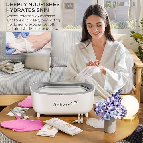 Achzzy Paraffin Wax Machine for Hands and Feet - 5000ml Wax Warmer Kit