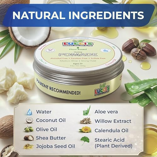Baby Hair Gel 5oz – Plant-Based Styling Pomade for Kids