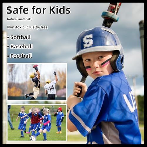 3-Pack Eye Black Stick for Sports Baseball Football Makeup