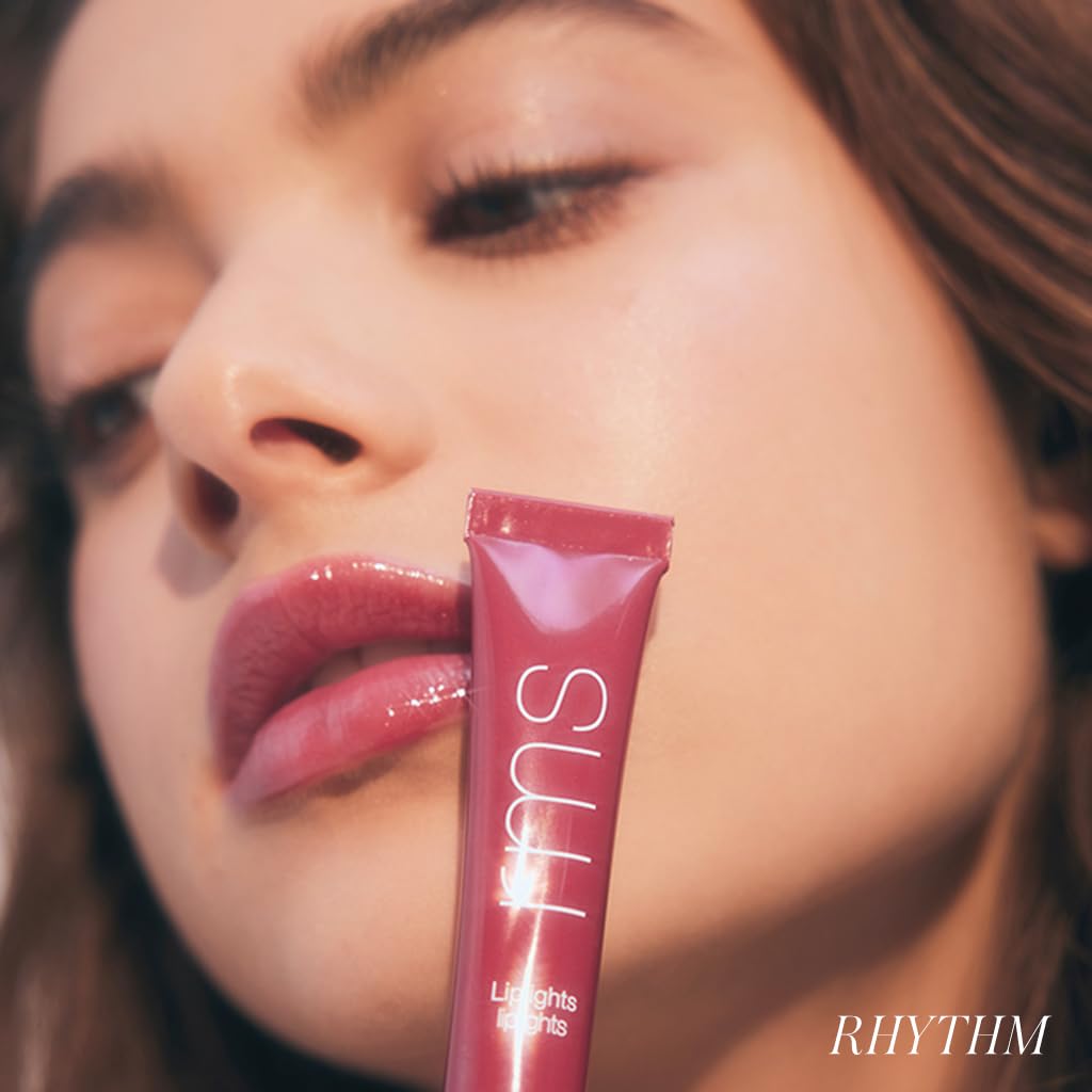 Liplights Cream Lip Gloss - Rhythm by RMS Beauty for Women - 0.31 oz Lip Gloss