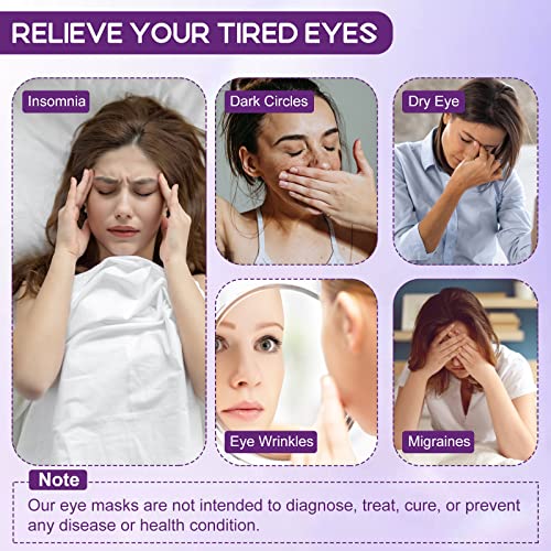 XPCARE 32 Pack Disposable Steam Eye Mask for Dry Eyes