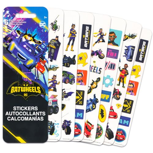 Batman Temporary Tattoo Party Favors Set - 75 Tattoos & 3 Sticker Packs