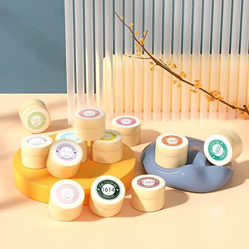 VENALISA Gel Paint Nail Art Set, 60 Colors Solid Gel Polish Art Kit, Professional Salon DIY Gift