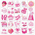 Konsait Bachelorette Temporary Tattoos, 96Pcs Perforated Party Favors