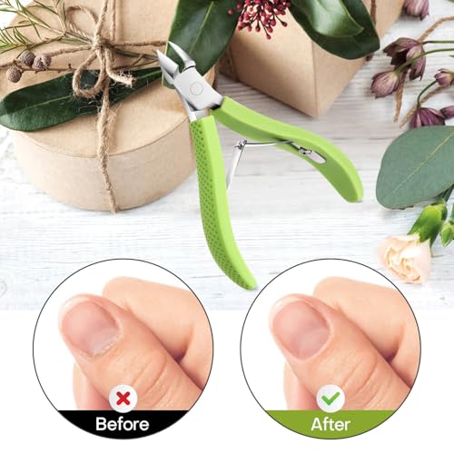 Professional Nail Cuticle Trimmer - Stainless Steel Manicure Tool