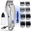 Fagaci Cordless Hair Clippers with 440C Steel Blades for Men & Women