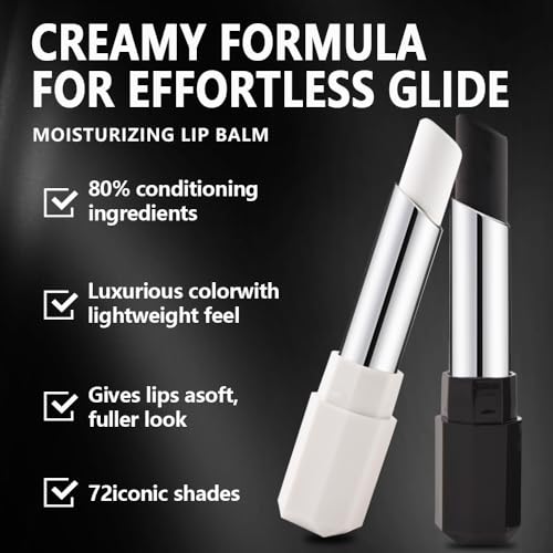 Black White Matte Lipstick Set - 2Pc Twist Up for Halloween Cosplay
