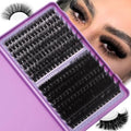 100D/200D Thick Volume Lash Clusters 12-22mm DIY