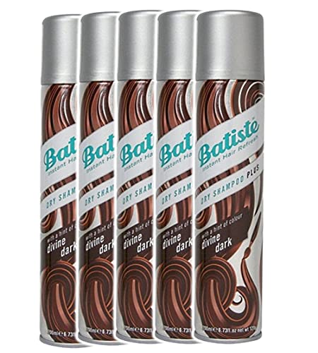 Batiste Divine Dark Dry Shampoo 6.73 oz - Pack of 5