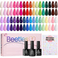 Beetles 40 Pcs Gel Nail Polish Set - 36 Colors, Base & Top Coats Kit