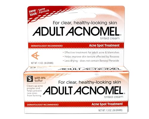Acnomel Adult Acne Tinted Cream 1.3 oz