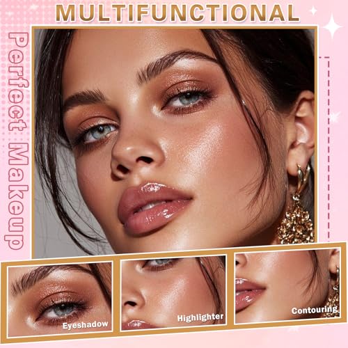 8-Piece Cream Eyeshadow Stick Set with Brush