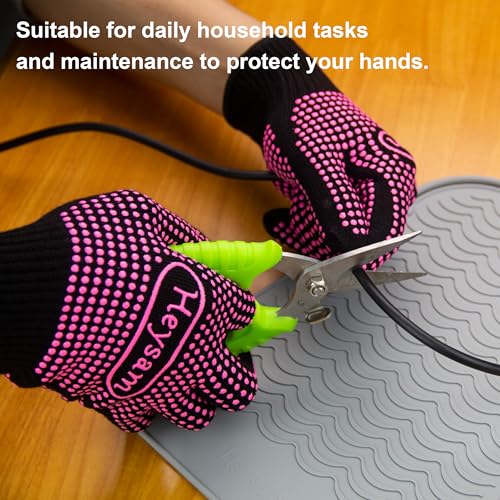 Heat Resistant Gloves for Hair Styling Tools