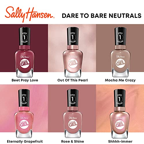 Sally Hansen Miracle Gel Orange Nail Polish, No UV Lamp