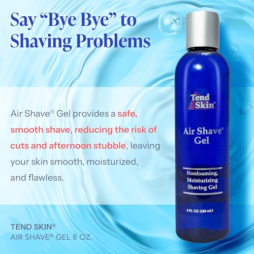 Hydrating Shave Gel for Sensitive Skin - Friction-Reducing & Moisturizing, 8 Oz