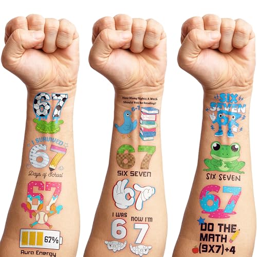 96 PCS Temporary Tattoos for Kids - Pre-Cut Party Favors