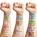 96 PCS Temporary Tattoos for Kids - Pre-Cut Party Favors