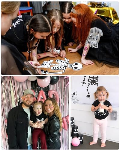 Bad Two The Bone 2nd Birthday Temporary Tattoos, 192 Pieces