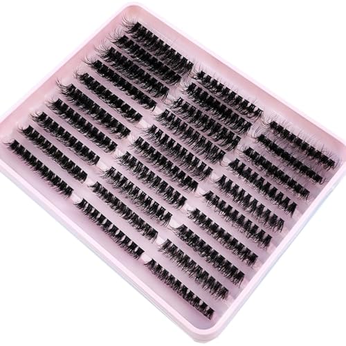 Fluffy Cluster Lashes 60D 80D 100D DIY Eyelash Extensions