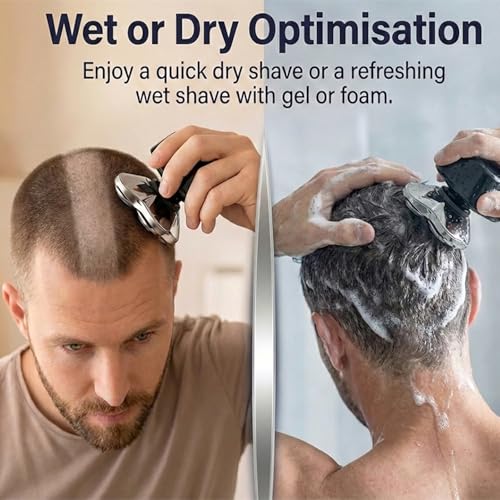 Compatible with Pitbull Shaver Replacement Blade,2 Pack Fit for Skull Shaver Replacement Heads,Pro 4Replacement Blades Fit for Skull Pitbull ShaverGold/Silver/Butterfly Kiss/Platinum/Diamond PRO.