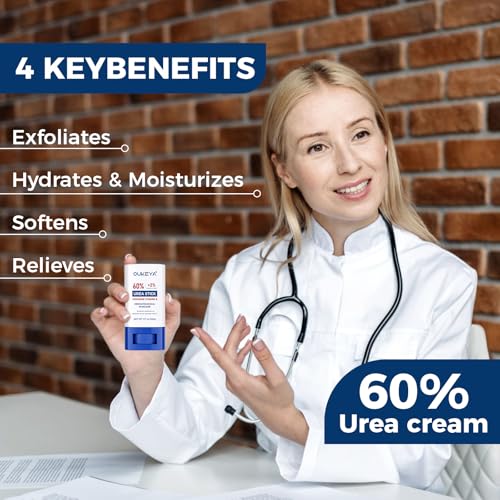 OUKEYA 60% Urea Cream Stick with 2% Salicylic Acid - For Dry Skin