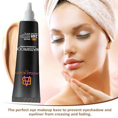 Waterproof Eyeshadow Primer for Oily Eyelids ? 24H Long Lasting, Smudge-Proof Eye Primer Base for All Skin Tones ? Antique Beauty (15 g)