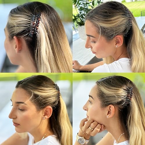 Camila Paris CP33/2 French Hair Comb Set - Tortoise Shell, 2.75in
