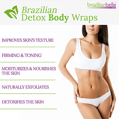 Brazilian Belle Detox Clay Body Wrap – Firming & Anti-Cellulite