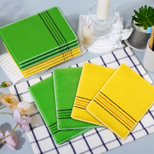 20 Pack Korean Exfoliating Body Scrub Mitts