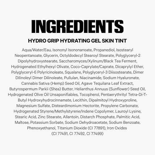 Milk Makeup Hydro Grip Hydrating Gel Skin Tint – 12HR Lightweight Buildable Coverage with Hyaluronic Acid for Natural Dewy Finish – Non-Comedogenic – 5 Light w/Neutral Undertones, 1oz