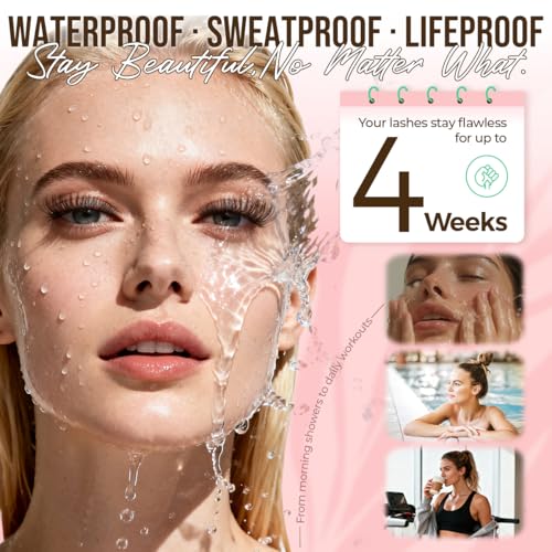 LASHVIEW Lash Cluster Glue - 4 Week Hold, Waterproof, 5ml
