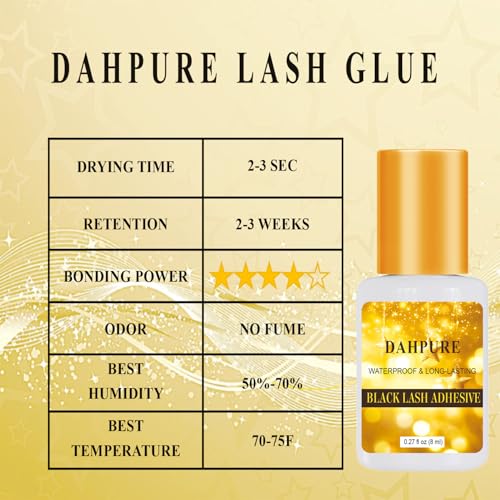 Waterproof Lash Cluster Glue - 2-3 Week Hold