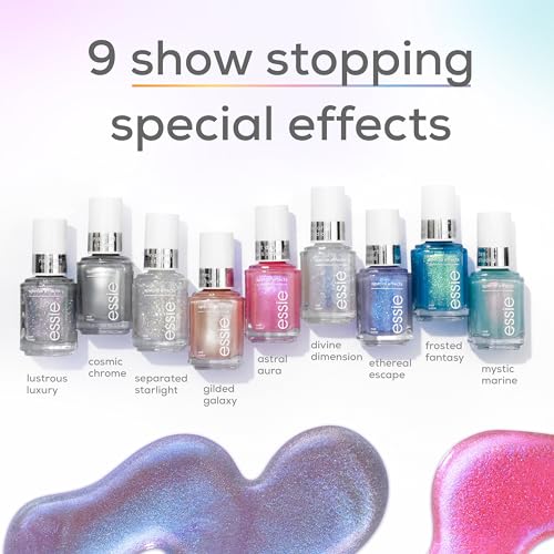 essie Gilded Galaxy Special Effects Chrome Nail Polish 0.46 Fl Oz - Peach