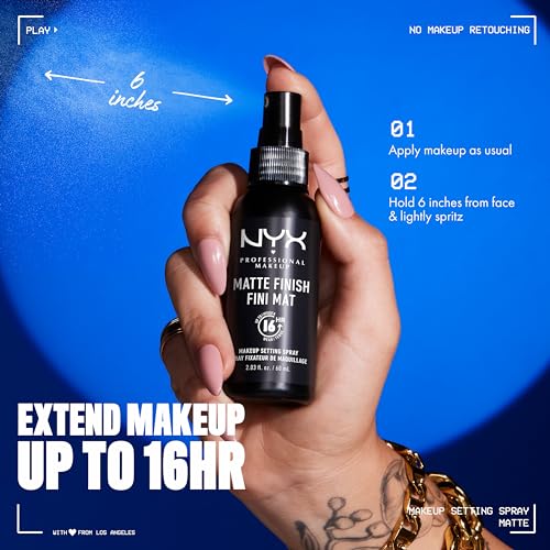 NYX Matte Setting Spray Duo - 16HR Long-Lasting Face Mist