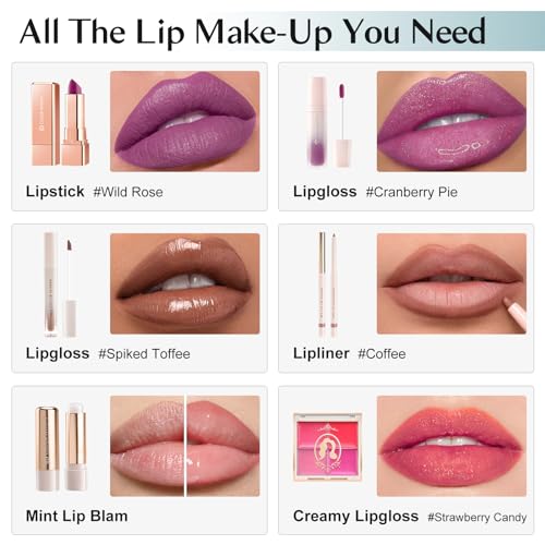 All-in-One Beginner Makeup Kit for Girls - 18 Colors, Green Case