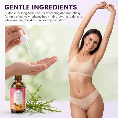 Cyperus Rotundus Hair Removal Oil - 60ml Dual Pack
