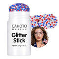 Red White Blue Glitter Stick for Face & Body
