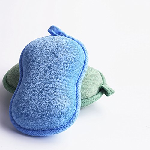 BabaMate Ultra Soft Baby Bath Sponge - 2 Pack