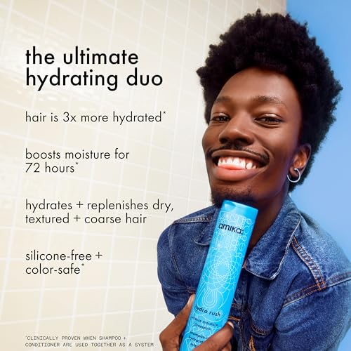 Amika Hydro Rush Intense Moisture Shampoo