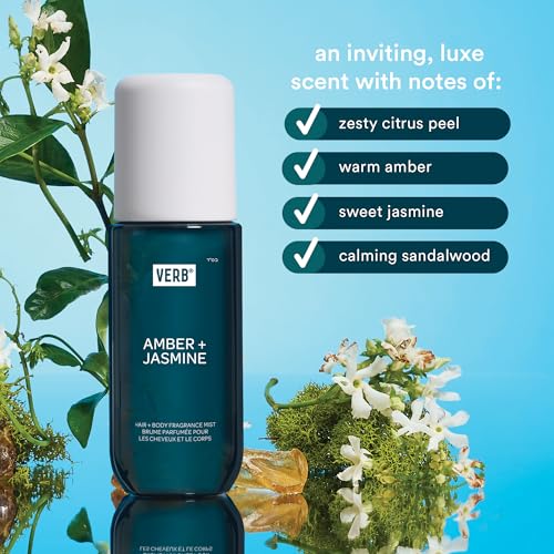 VERB Hydrate Styling Cream - Smooth + Reduce Frizz for Dry + Frizzy Hair - Amber + Warm Jasmine Scent