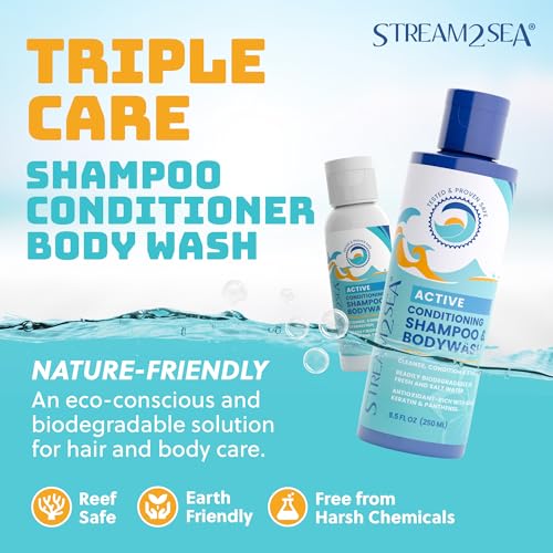 Stream 2 Sea Reef Safe 3-in-1 Swimmers Shampoo & Body Wash