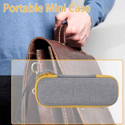 Aenllosi Hard Case Compatible with Microtouch Solo Titanium, Microtouch Beard & Body Razor Organizer (Case Only)