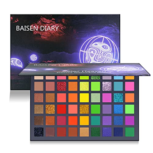54 Color Eyeshadow Palette - Matte & Shimmer Makeup