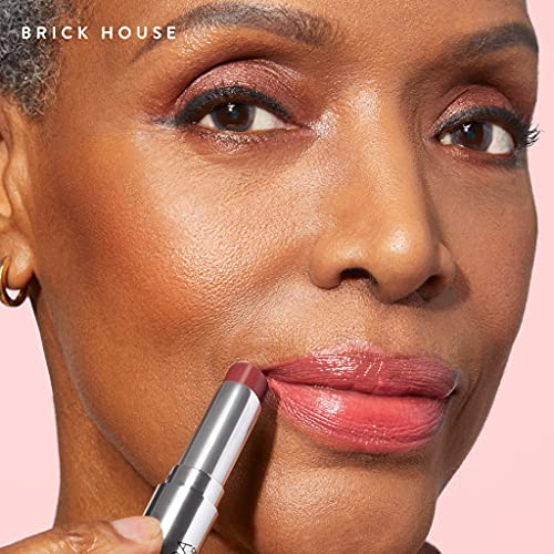 LAURA GELLER NEW YORK Love Your Lips Duo: Jelly Balm Moisturizing Tinted Lip Balm, Brick House + Modern Classic Long-Lasting Lip Liner, Ritzy Red