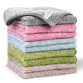 10 Pack Microfiber Washcloths 12x12 Inch, Super Absorbent